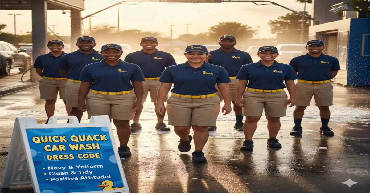 Quick Quack Car Wash Dress Code